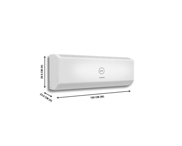 Godrej 1.5 Ton 3 Star, Hot & Cold, Inverter Split AC, Copper, Anti-Freeze Thermostat, Twin-Rotary Compressor (SIH 18ITC3-WWR) - Image 2