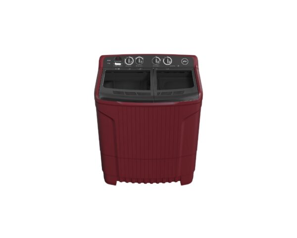 Godrej 8 Kg 5 star Semi-Automatic Top Loading Washing Machine,Tri-Roto Scrub Pulsator, Tough Glass Lid (WS EDGE 80 5.0 TB3+ M CSRD)