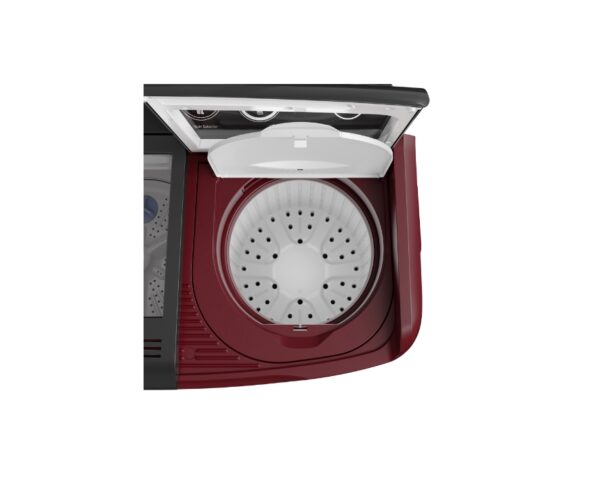 Godrej 8 Kg 5 star Semi-Automatic Top Loading Washing Machine,Tri-Roto Scrub Pulsator, Tough Glass Lid (WS EDGE 80 5.0 TB3+ M CSRD) - Image 6