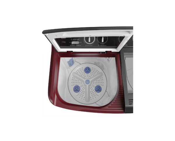 Godrej 8 Kg 5 star Semi-Automatic Top Loading Washing Machine,Tri-Roto Scrub Pulsator, Tough Glass Lid (WS EDGE 80 5.0 TB3+ M CSRD) - Image 7