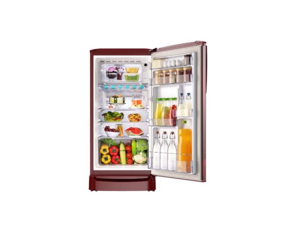 Godrej 180L 3 Star Direct Cool Single Door Refrigerator (RD ERIOPLS 205C THF CR WN, Coral Wine) - Image 3