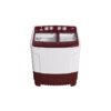 Godrej 8 Kg 5 star Semi-Automatic Top Loading Washing Machine,Tri-Roto Scrub Pulsator, Tough Glass Lid (WS EDGE 80 5.0 TB3 M WNRD,Wine Red)