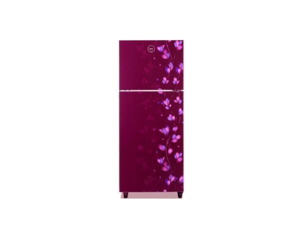 Godrej 210L 2 Star Frost Free Double Door Refrigerator with  Inverter compressor, Nano Shield Technology (RT EONALPHA 250B 25 RI JD WN, Jade Wine)