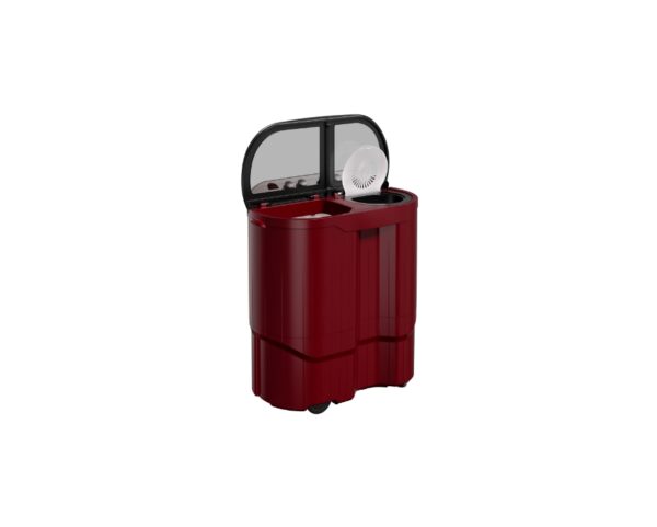 Godrej Edge Classic 7.2 Kg Semi-Automatic Top Loading Washing Machine,Tri-Roto Scrub Pulsator, Tough Glass Lid (WS EDGE CLS+ 7.2 TN3 M WNRD, Wine Red) (Copy)Godrej 10.5 Kg 5 Star Semi-Automatic Top Load Washing Machine With,Stainless Steel Wash and Spin Drum, Tri-Roto Scrub Pulsator, Toughened Glass Lid(WSEDGE JAZZ 105 5.0 DB3 M CSRD) - Image 8