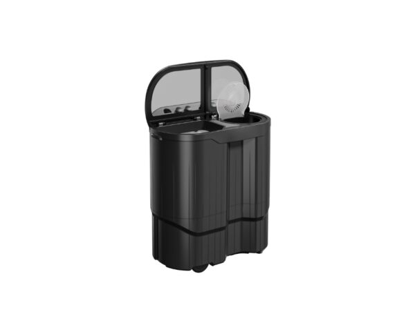 Godrej 11.5 Kg 5 Star Semi-Automatic Top Load Washing Machine With,Stainless Steel Wash and Spin Drum, Tri-Roto Scrub Pulsator, Toughened Glass Lid(WSEDGE JAZZ 115 5.0 DB3 M CSGR) - Image 6