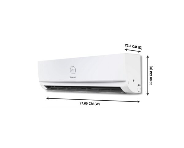 Godrej 1.5 Ton 3 Star Copper, 5 in 1 Convertible, anti-corrosive blue fin coating Inverter Split AC (SIC 18DTC3-WWA) - Image 4