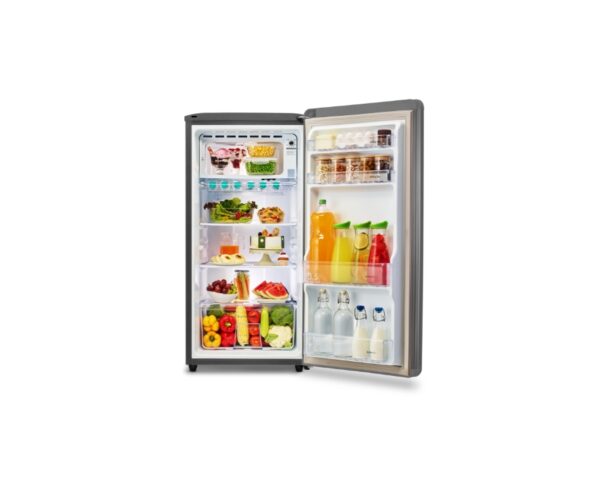 Godrej 192 L 3 Star Direct-Cool Single Door Refrigerator, Toughened Glass Door, Turbo Cooling Technology(RD EDGEJAZZ 207C 33 TRF IC BK, Ice Black) - Image 3