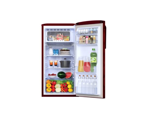 Godrej 180L 2 Star Direct Cool Single Door Refrigerator  (RD EMARVEL 207B THF SS WN, Sunset Wine) - Image 3