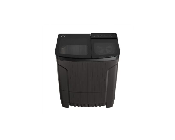 Godrej 8.5 Kg 5 Star Semi-Automatic Top Load Washing Machine, Tri-Roto Scrub Pulsator,Toughened glass lids (WSEDGE ULT 85 5.0 DB2M CSGR)