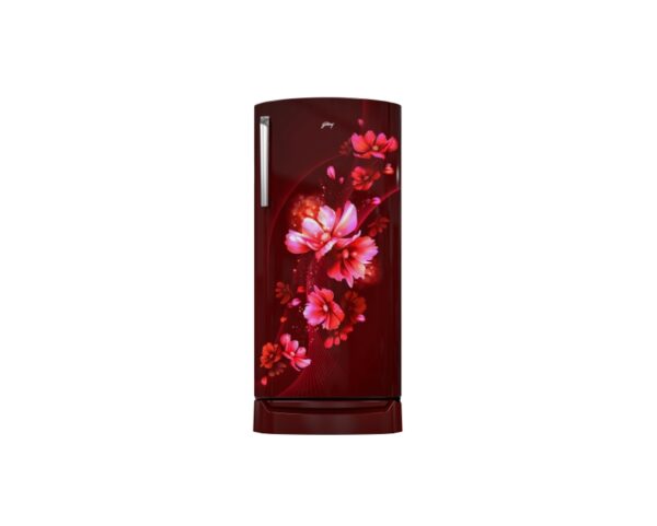 Godrej 180L 3 Star Direct Cool Turbo Cooling Technology With Upto 24 Days farm Freshness Single Door Refrigerator (RD EMARVEL 207C TDF AT WN, Aster Wine)
