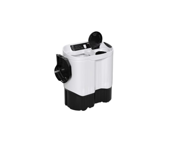 Godrej 8.5 Kg 5 Star Semi-Automatic Top Loading Washing Machine, more than 99.99% disinfection against viruses, In-built Heater,advanced digital controls & LED Display (WSEDGE DIGI 85 5.0 PB2 M GPGR) - Image 4