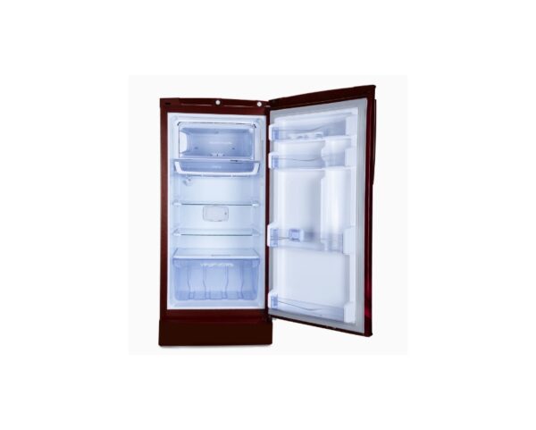 Godrej 215L 3 Star Direct Cool Single Door Refrigerator with large storage shelves and 20L vegetable storage (RD EDGEPRO 225C TAF MN WN, Marine Wine) - Image 5
