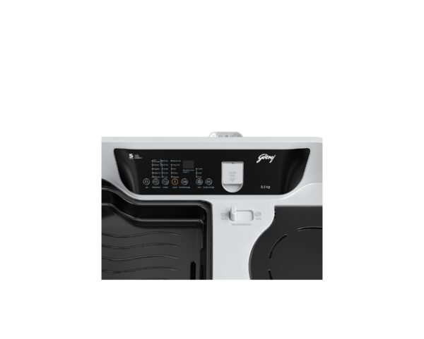 Godrej 8.5 Kg 5 Star Semi-Automatic Top Loading Washing Machine, more than 99.99% disinfection against viruses, In-built Heater,advanced digital controls & LED Display (WSEDGE DIGI 85 5.0 PB2 M GPGR) - Image 6