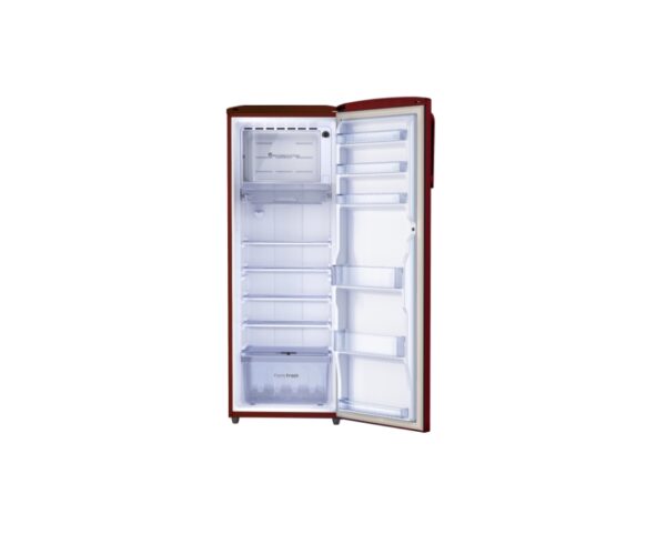 Godrej 268L 3 Star Direct Cool Single Door Refrigerator with curved door design and Turbo Cooling Technology (RD EMARVEL 290C THI FU WN, Fusion Wine) - Image 4